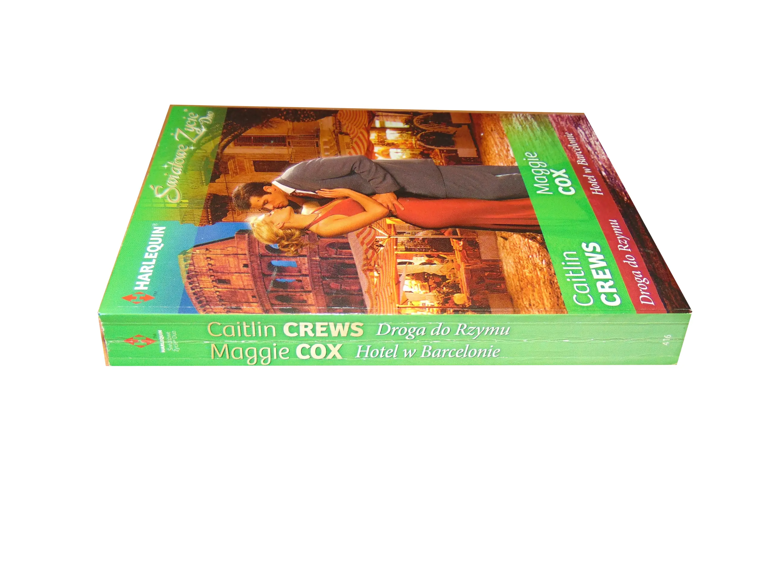 Książka - DROGA DO RZYMU, HOTEL W BARCELONIE