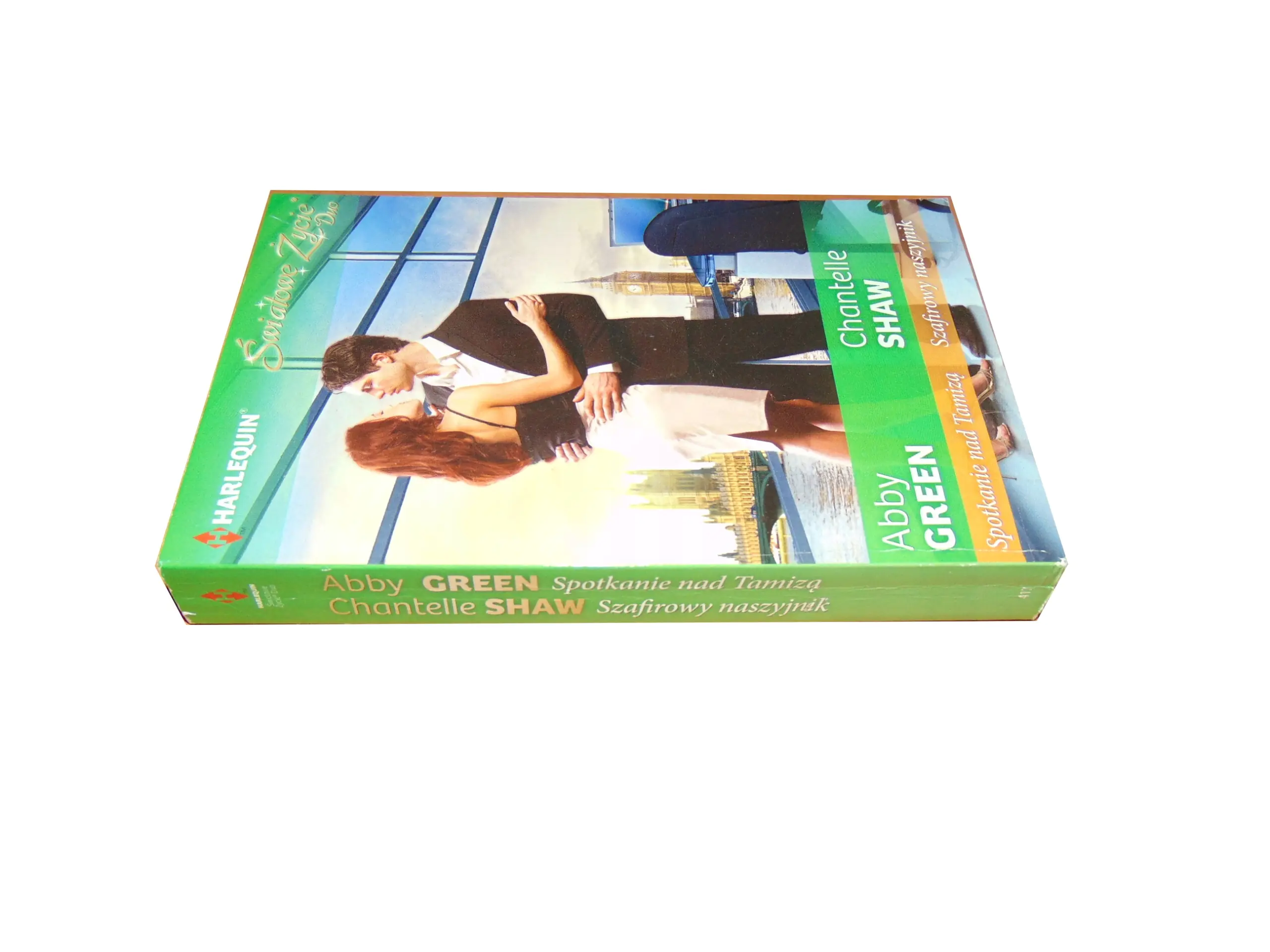 Książka - SPOTKANIE NAD TAMIZĄ, SZAFIROWY NASZYJNIK