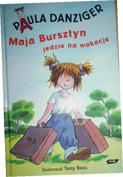 Książka - Maja Bursztyn jedzie na wakacje