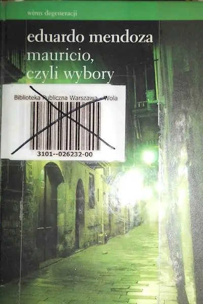 Książka - Mauricio, czyli wybory