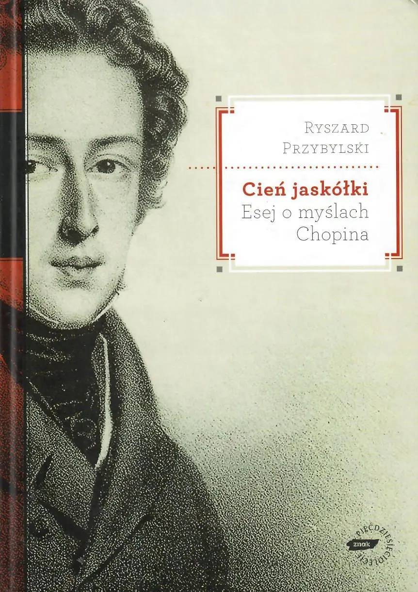 Książka - Cień jaskółki. Esej o myślach Chopina