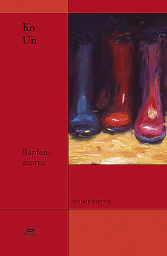 Książka - Raptem deszcz. Wybór wierszy