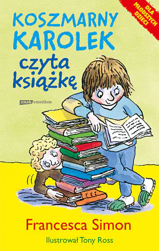 Książka - Koszmarny Karolek czyta książkę