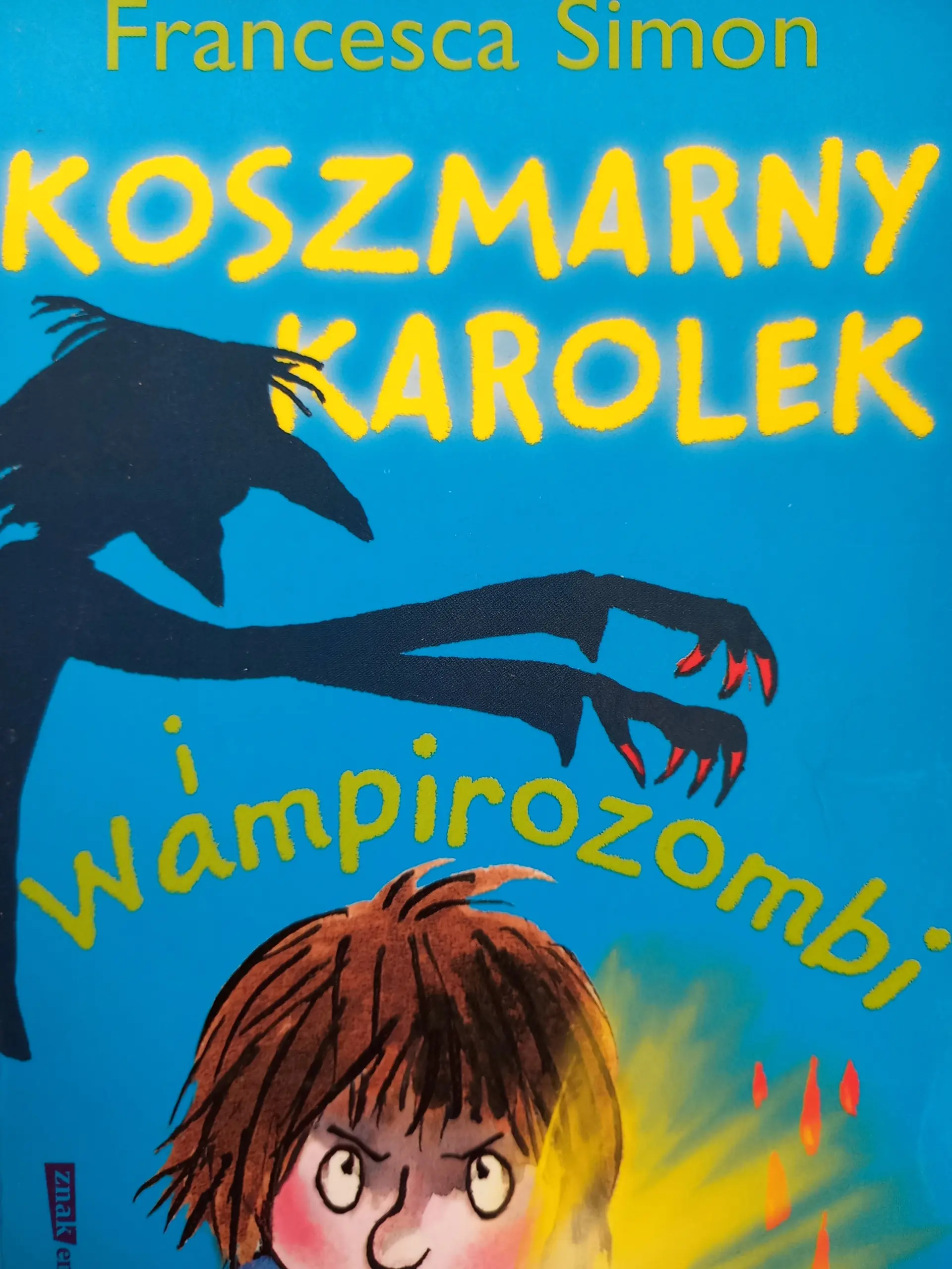 Książka - Koszmarny Karolek i wampirozombi