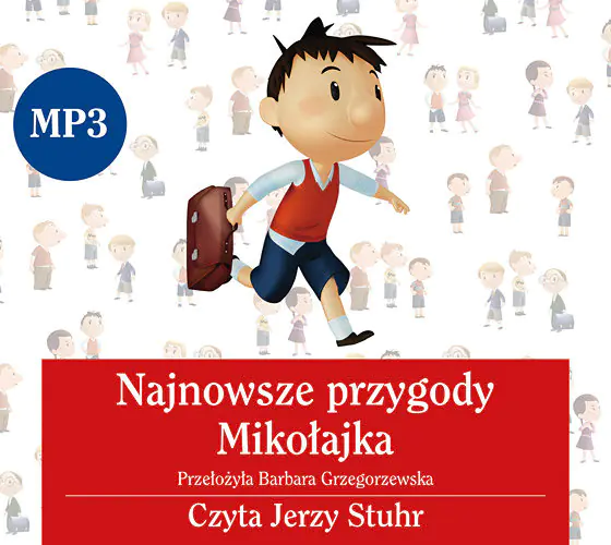 Książka - Najnowsze Przygody Mikołajka CD MP3