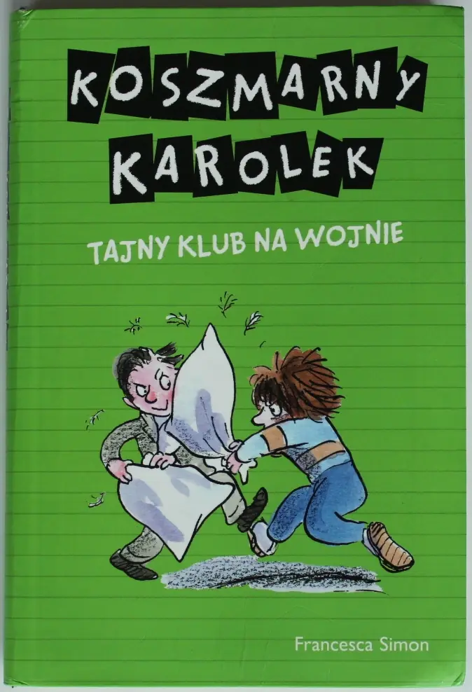 Książka - Koszmarny Karolek Tajny Klub na wojnie