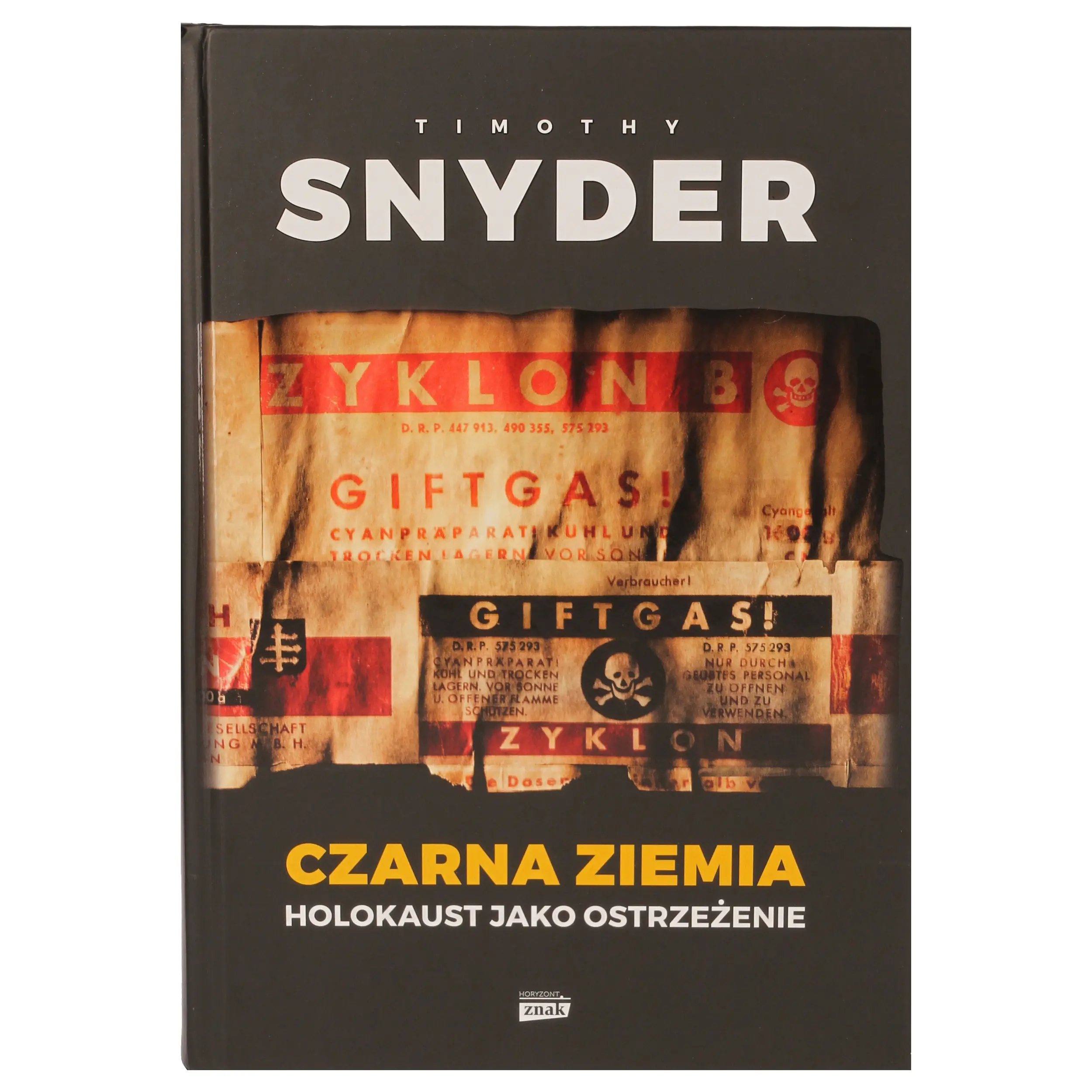 Książka - Czarna ziemia. Holokaust jako ostrzeżenie