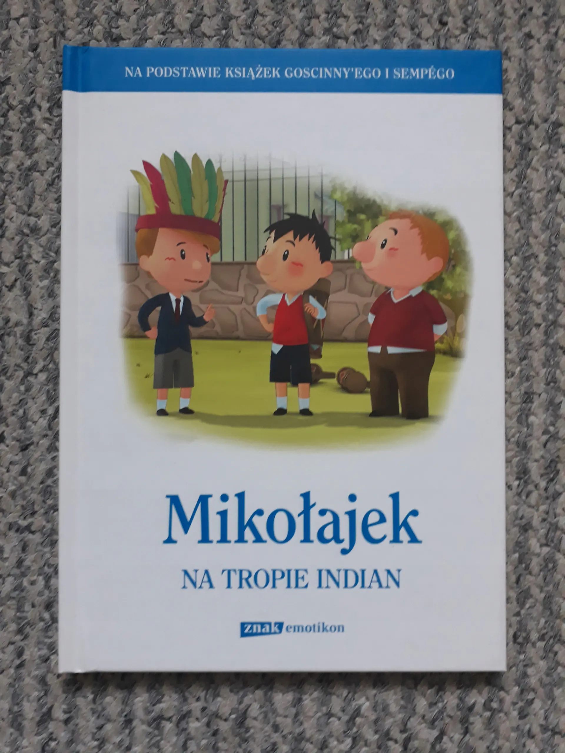 Książka - Mikołajek na tropie Indian