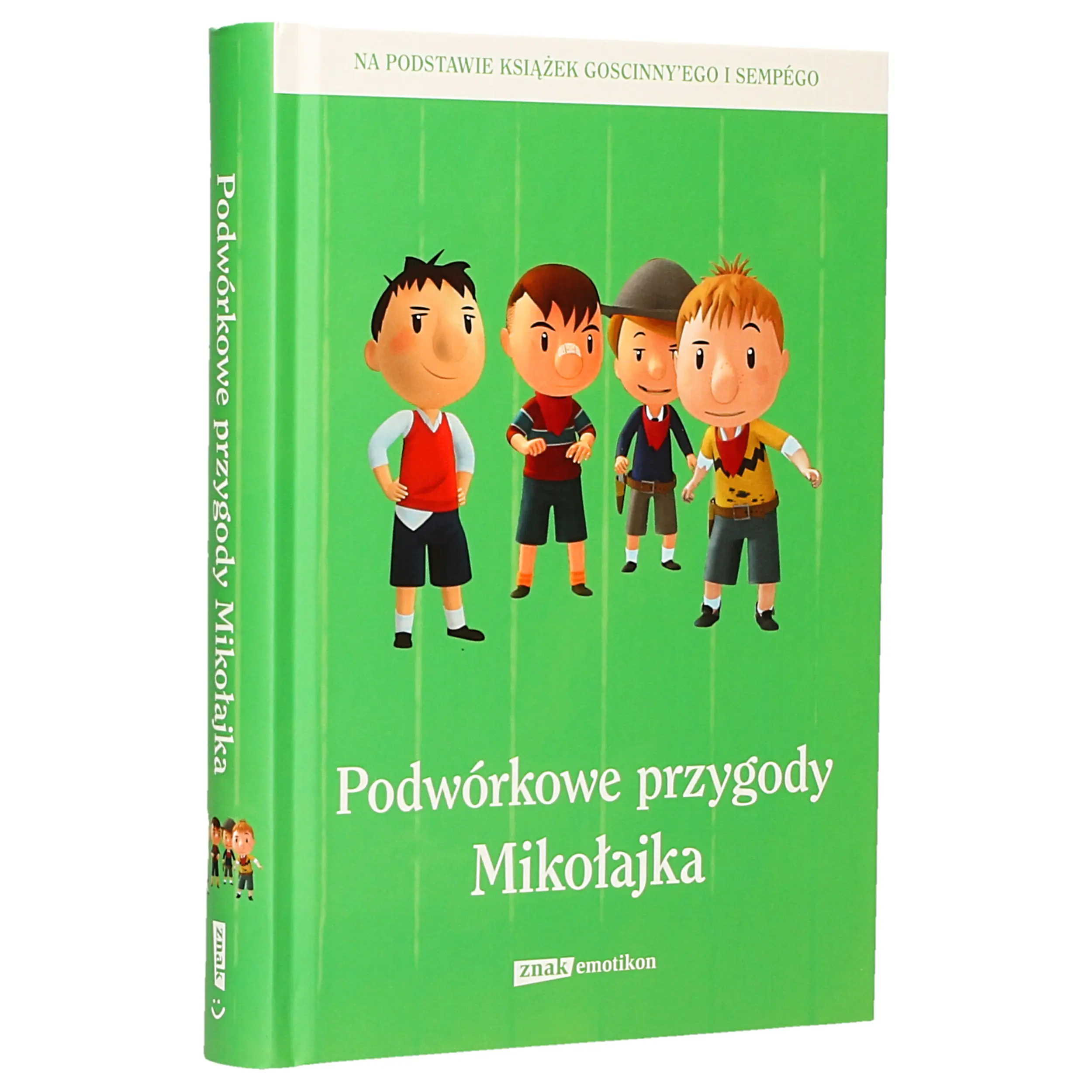 Książka - Podwórkowe przygody Mikołajka