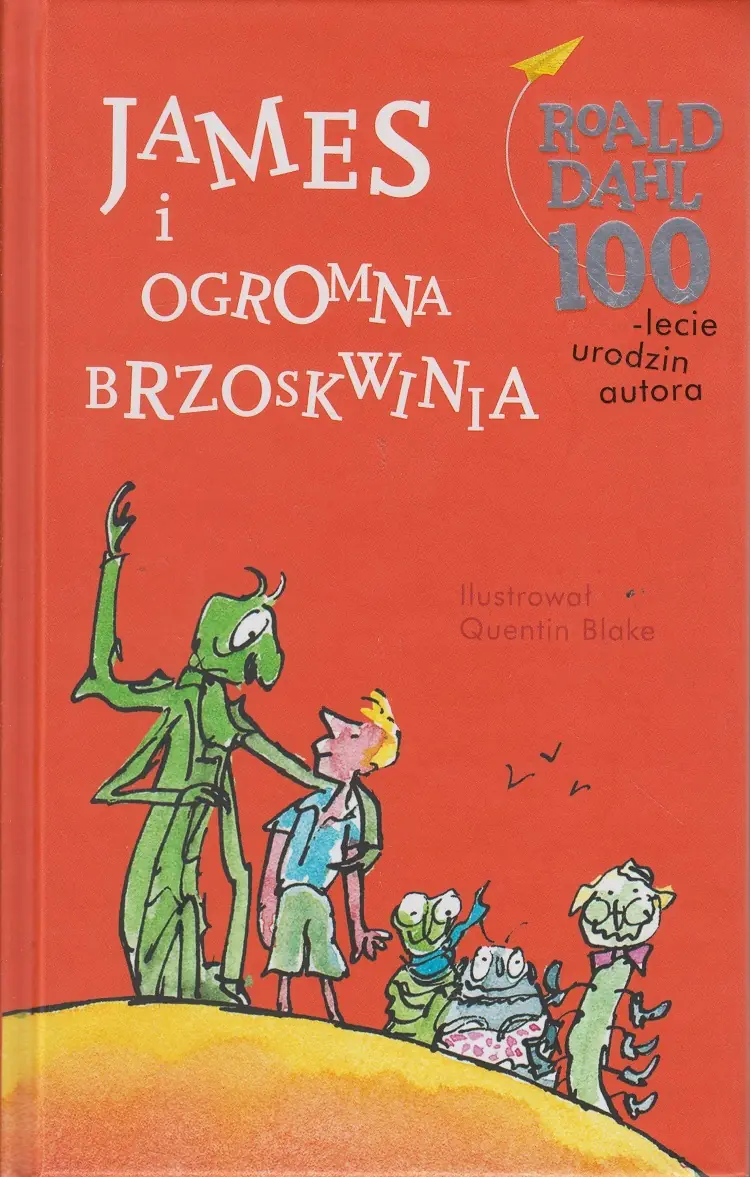 Książka - James i ogromna brzoskwinia