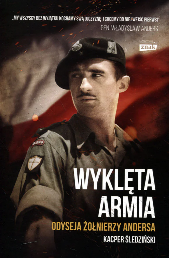 Książka - Wyklęta armia. Odyseja Armii Andersa