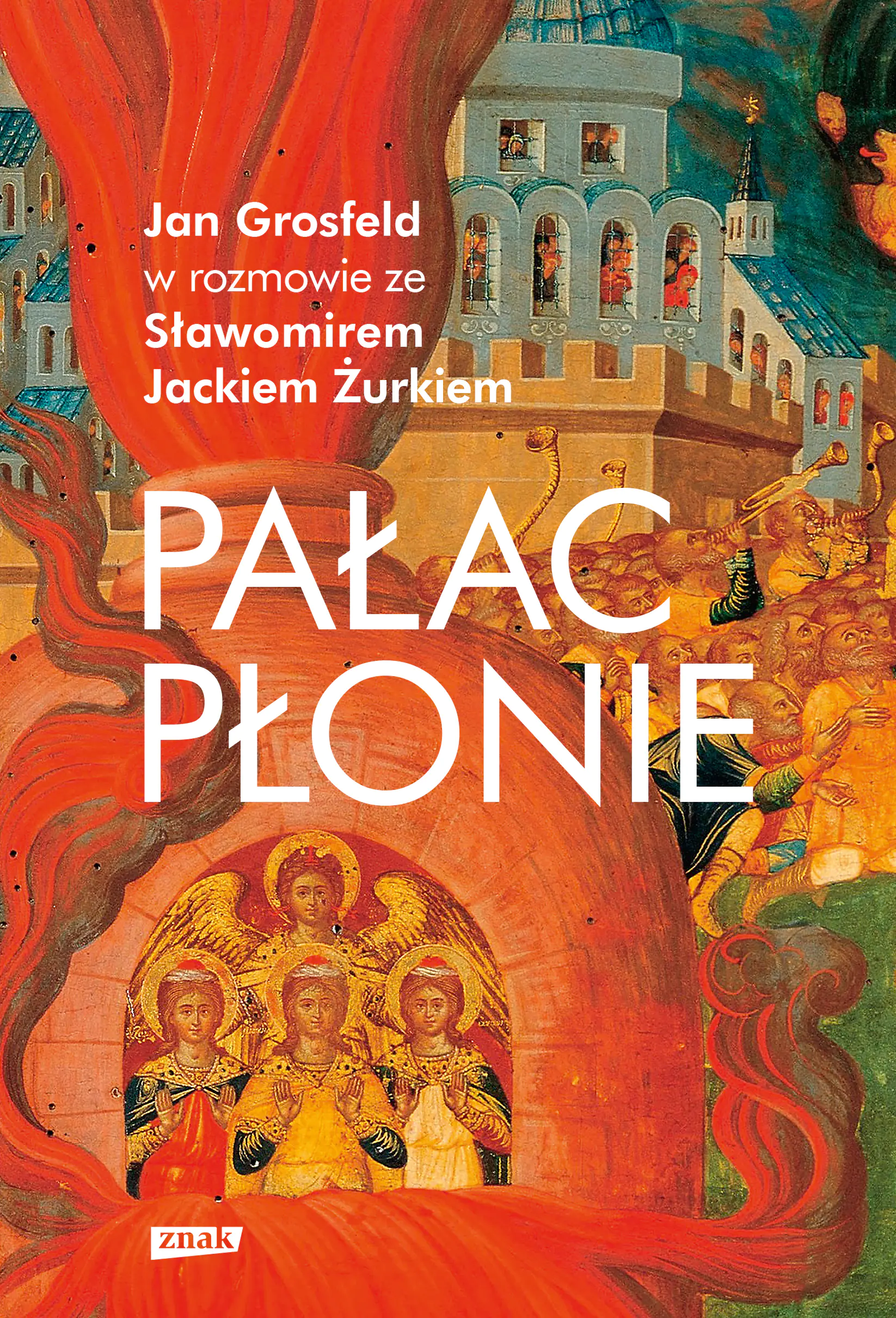 Książka - Pałac płonie
