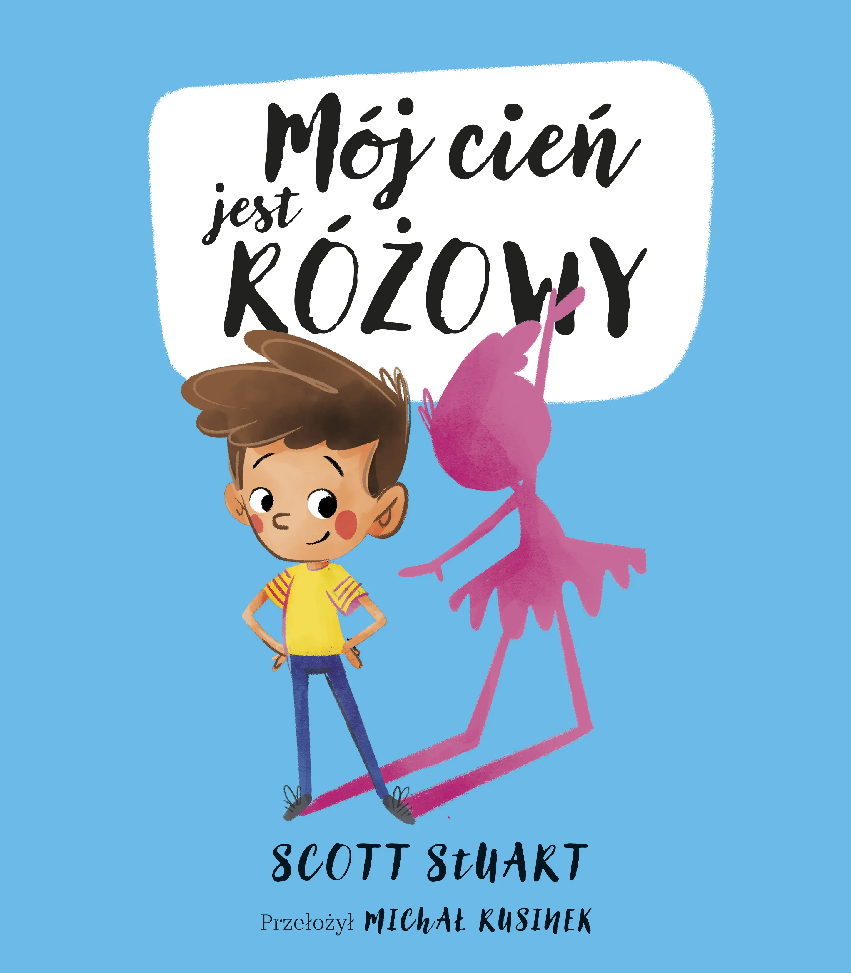 Książka - Mój cień jest różowy