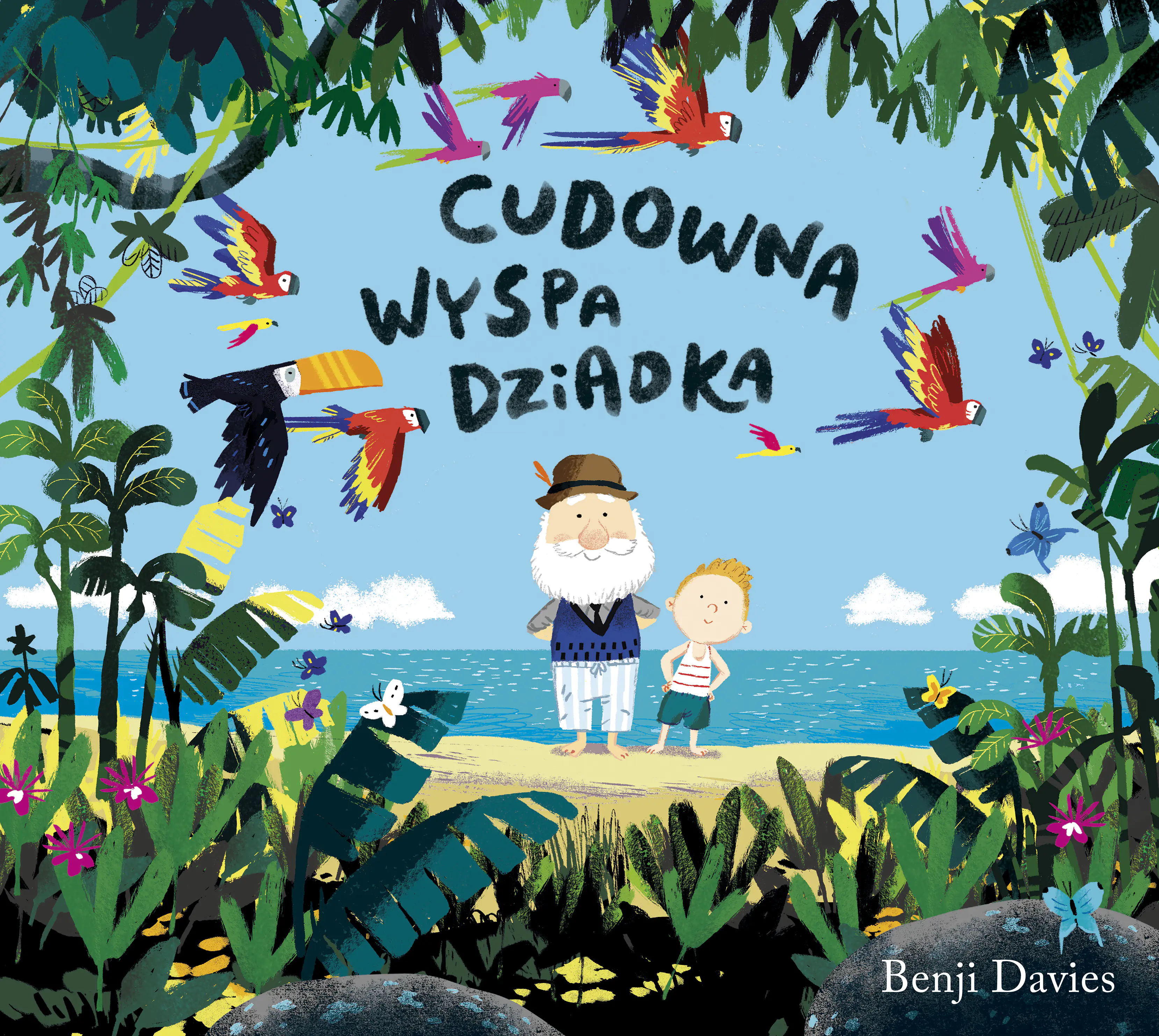 Książka - Cudowna wyspa dziadka