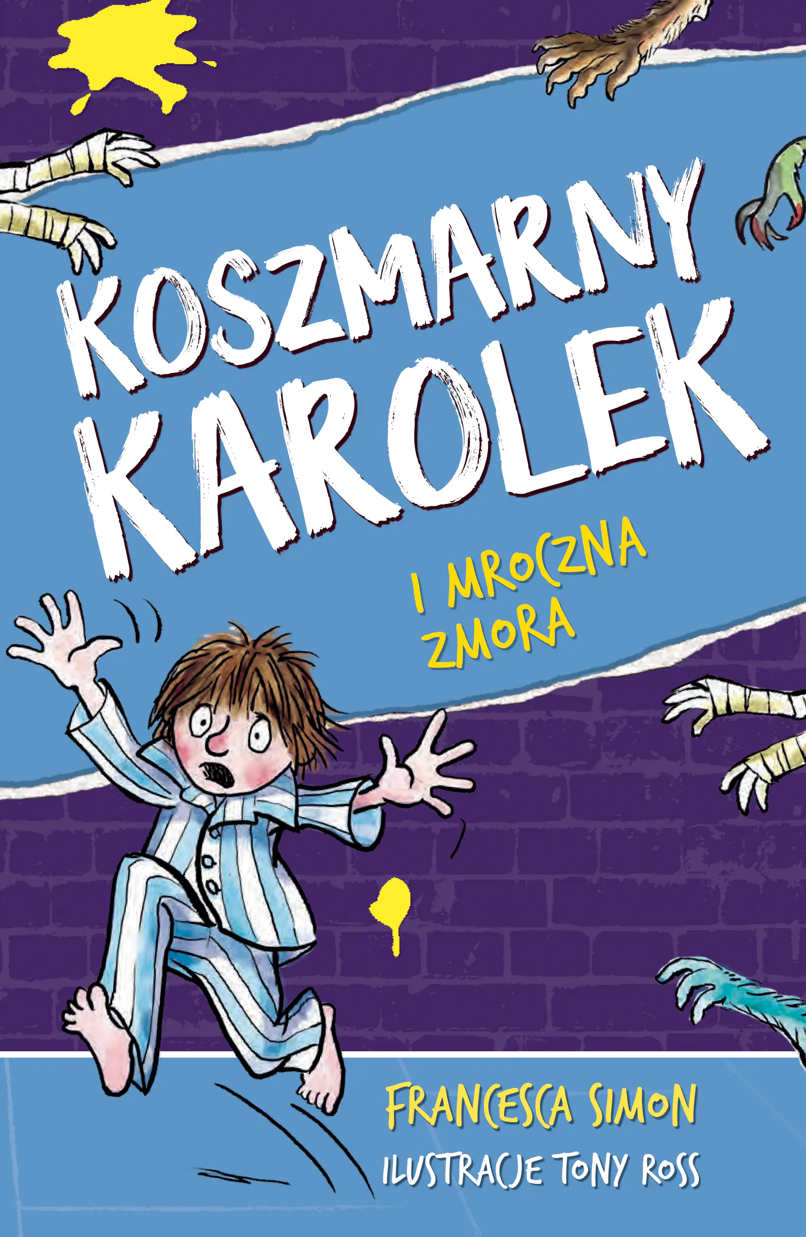 Książka - Koszmarny Karolek i mroczna zmora