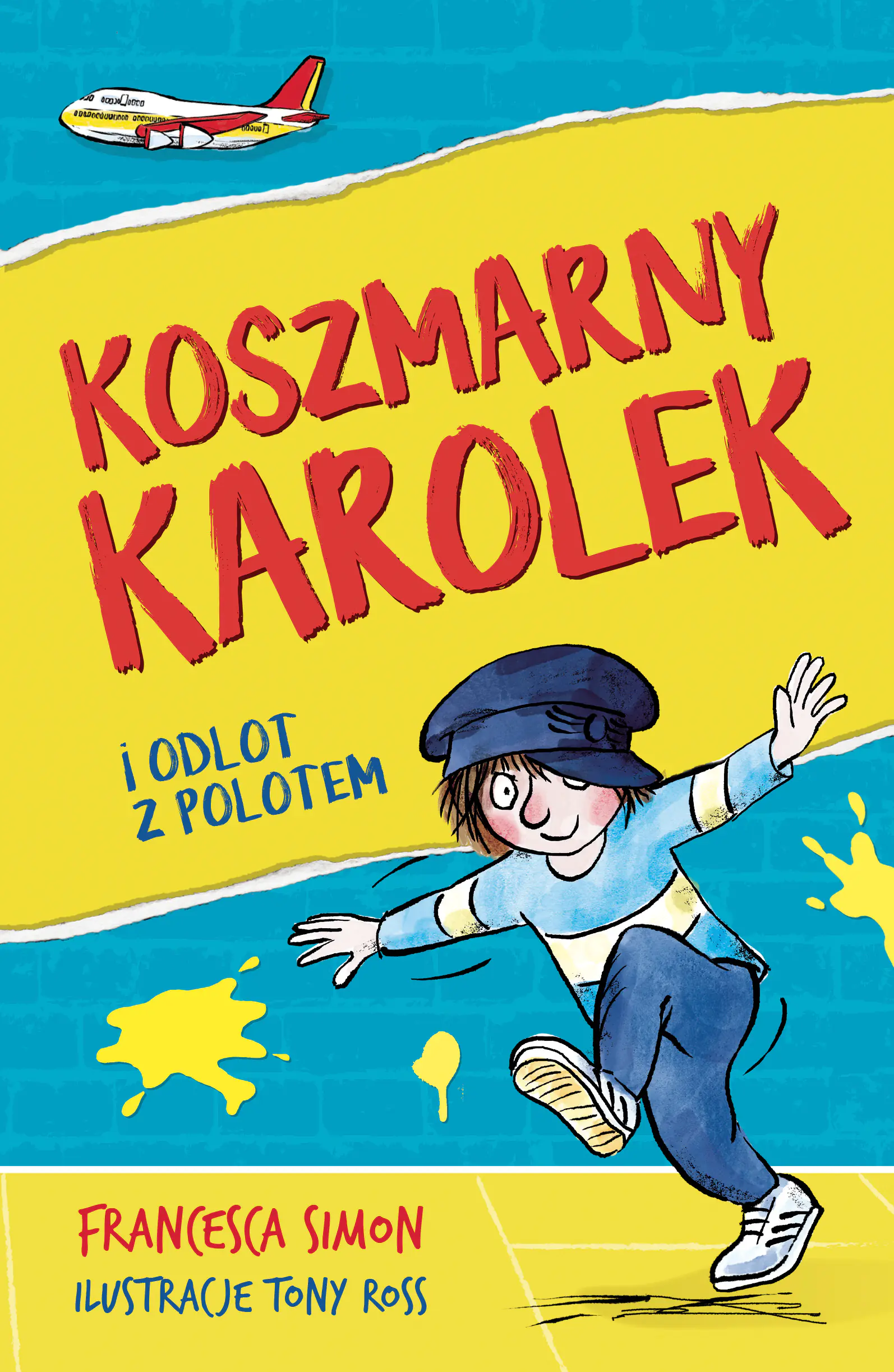 Książka - Koszmarny Karolek i odlot z polotem