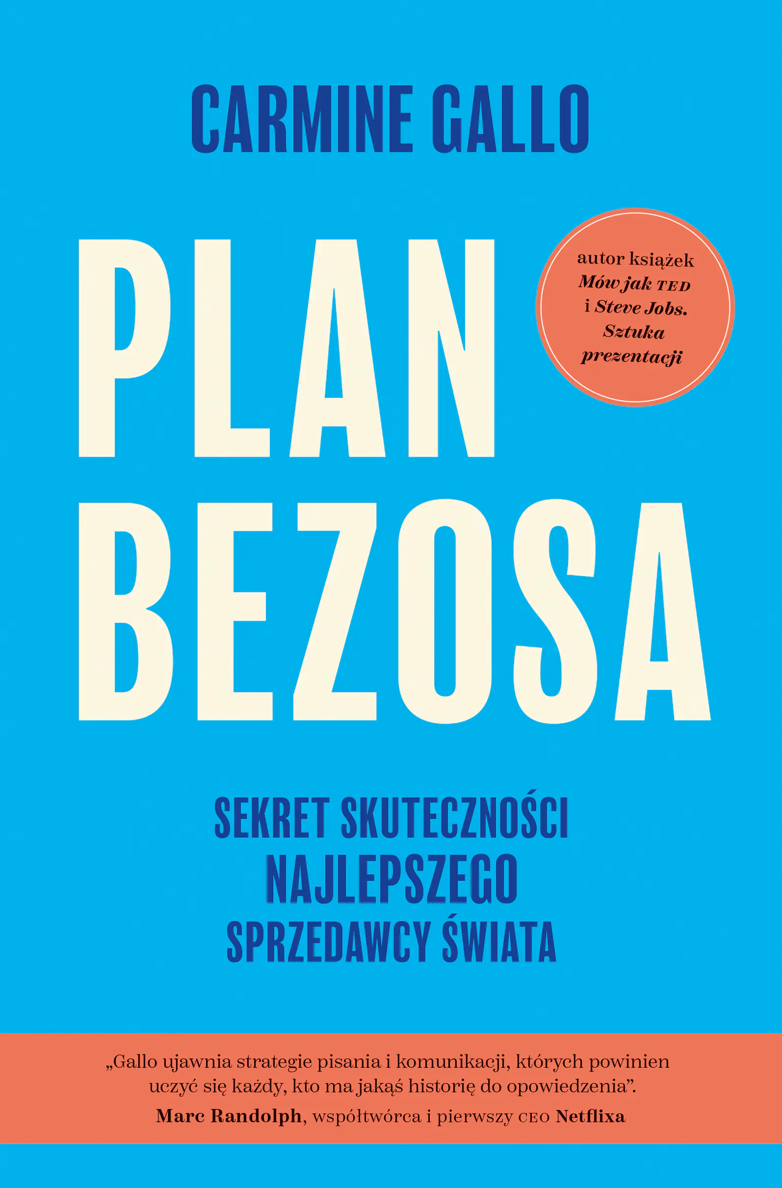 Książka - Plan Bezosa. Sekret skuteczności najlepszego sprzedawcy świata