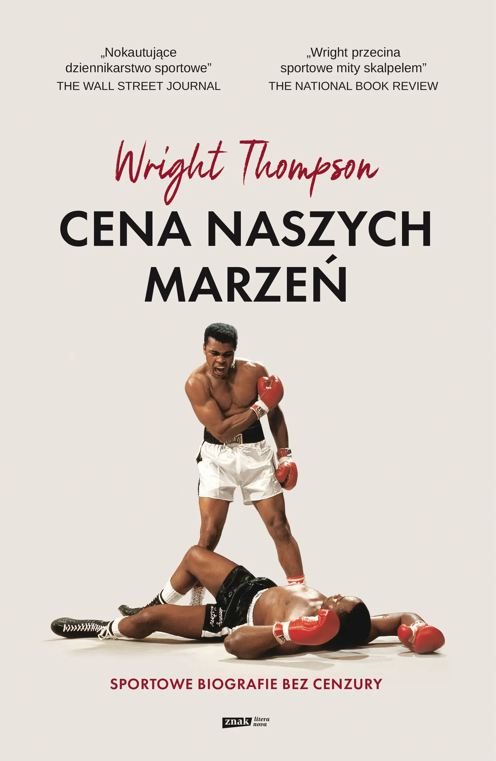 Książka - Cena naszych marzeń. Sportowe biografie bez cenzury