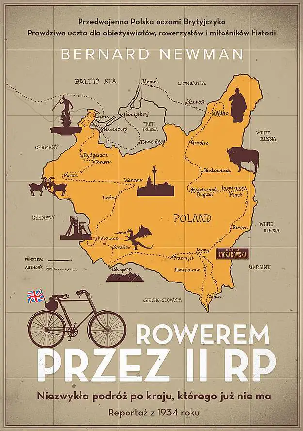 Książka - Rowerem przez II RP. Niezwykła podróż po kraju...