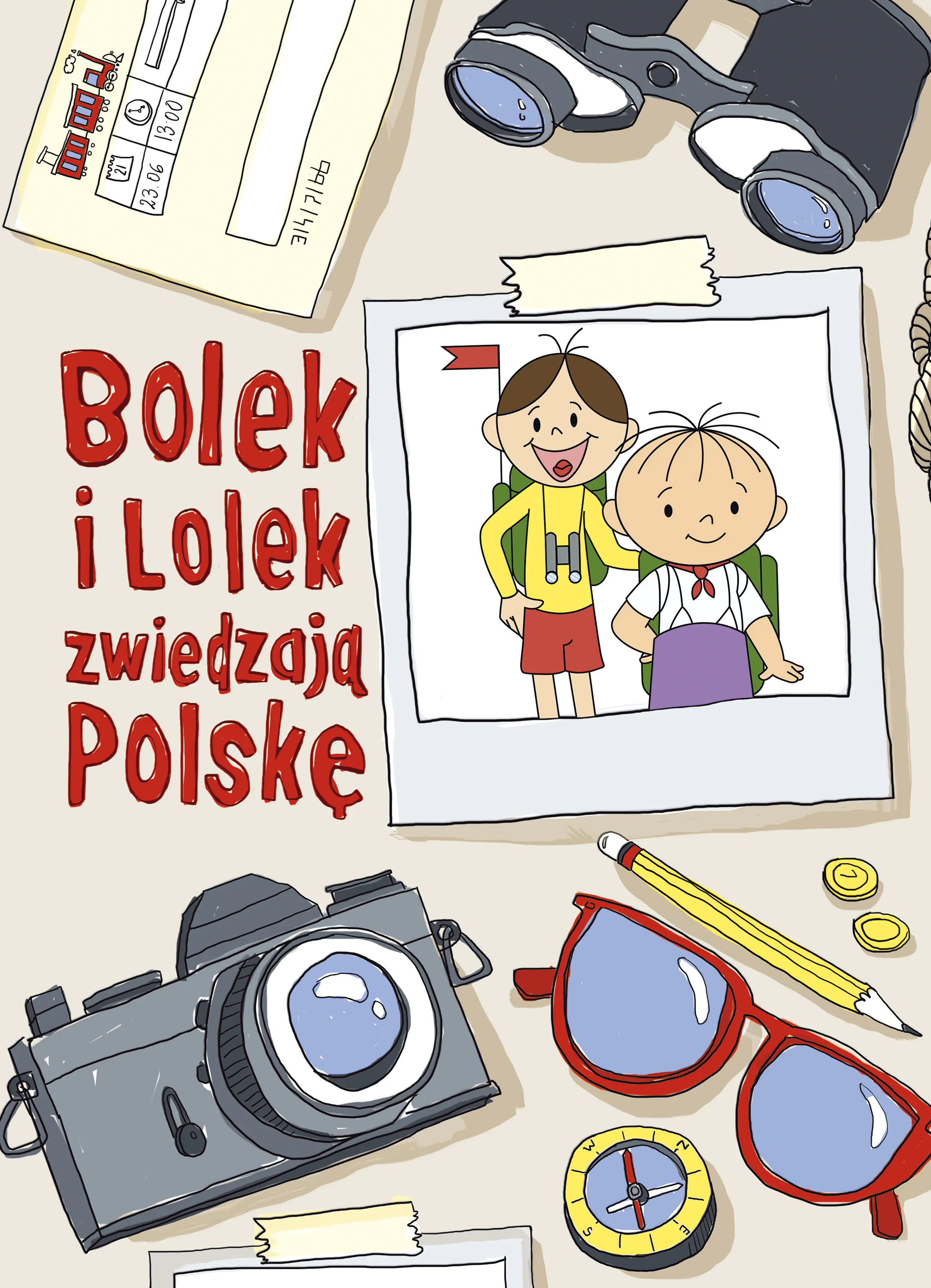 Książka - Bolek i Lolek zwiedzają Polskę