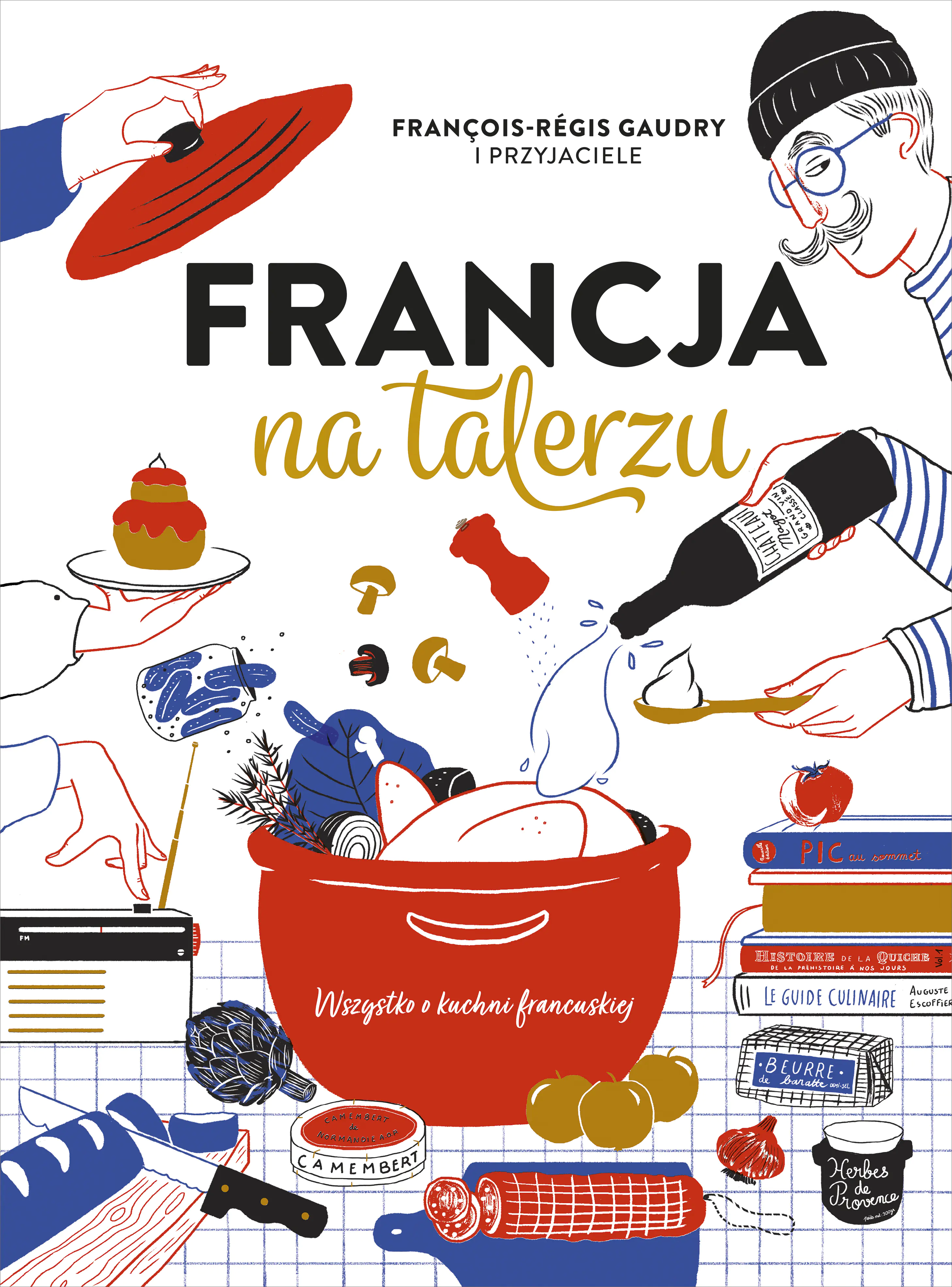 Książka - Francja na talerzu
