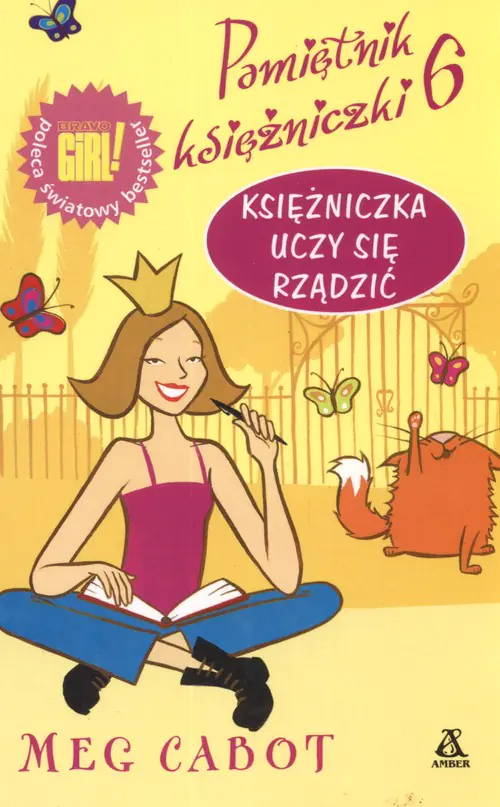 Książka - Pamiętnik księżniczki 6 Księżniczka uczy się rządzić