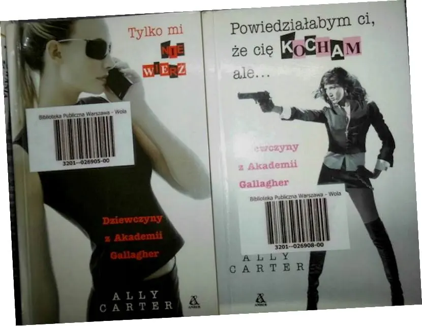 Książka - Dziewczyny z Akademii Gallagher Tylko mi nie wierz