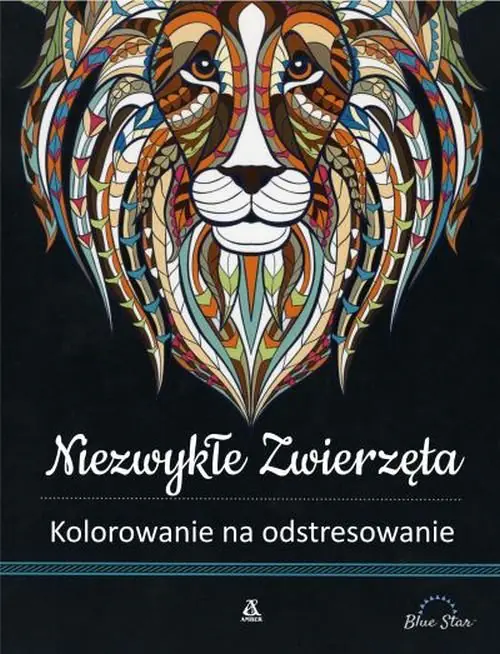 Książka - Kolorowanie na odstresowanie. Niezwykłe zwierzęta
