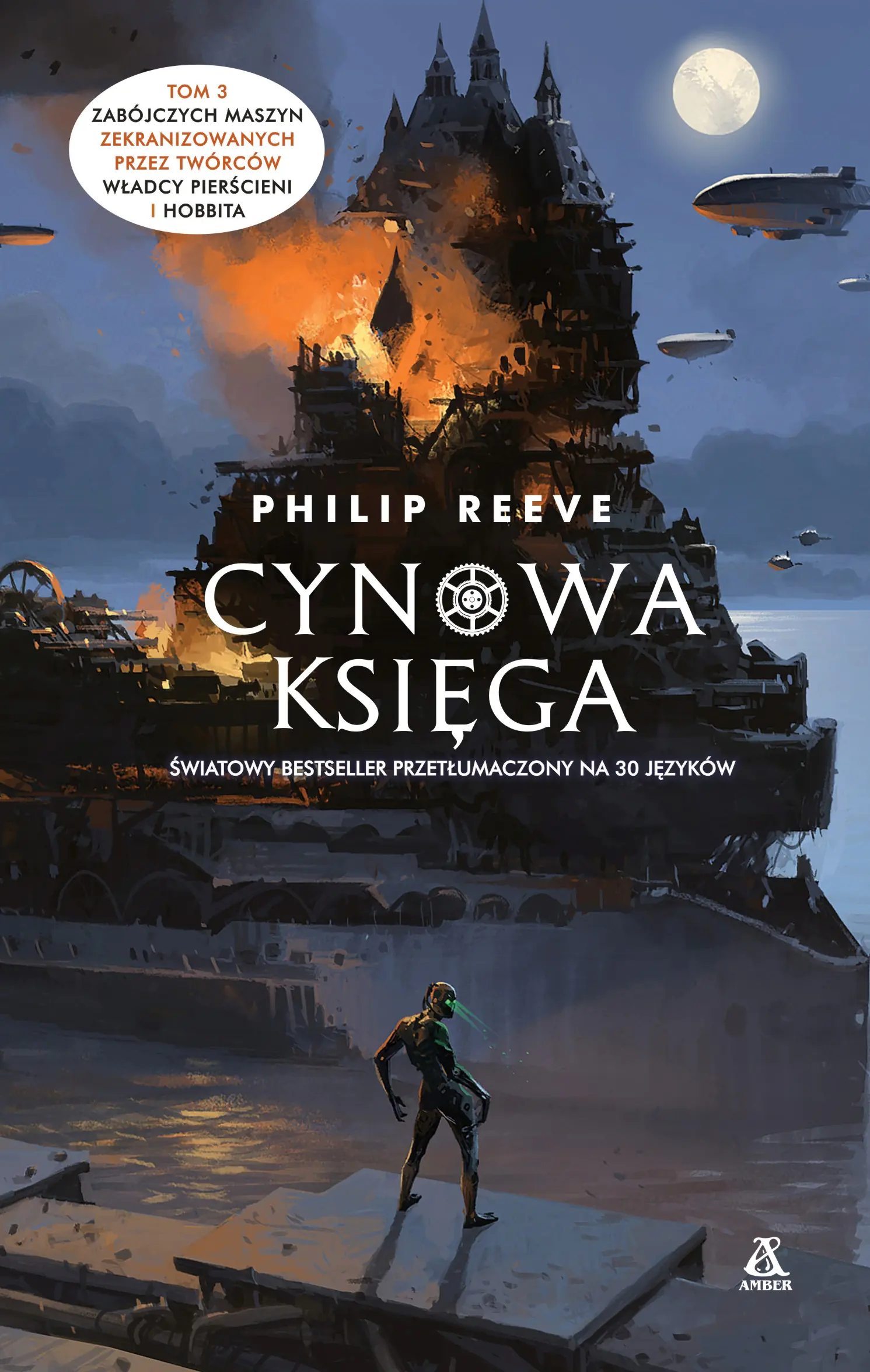 Książka - Cynowa księga. Zabójcze maszyny. Tom 3
