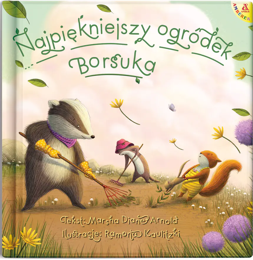 Książka - Najpiękniejszy ogródek Borsuka