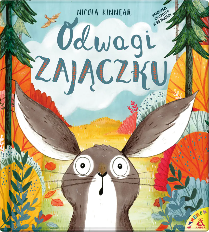 Książka - Odwagi, zajączku