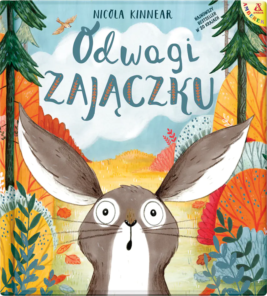 Książka - Odwagi, zajączku