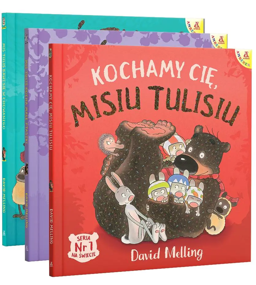 Pakiet: Kochamy cię, Misiu Tulisiu / Miś Tuliś kocha małe ptaszki / Miś Tuliś bawi się w chowanego