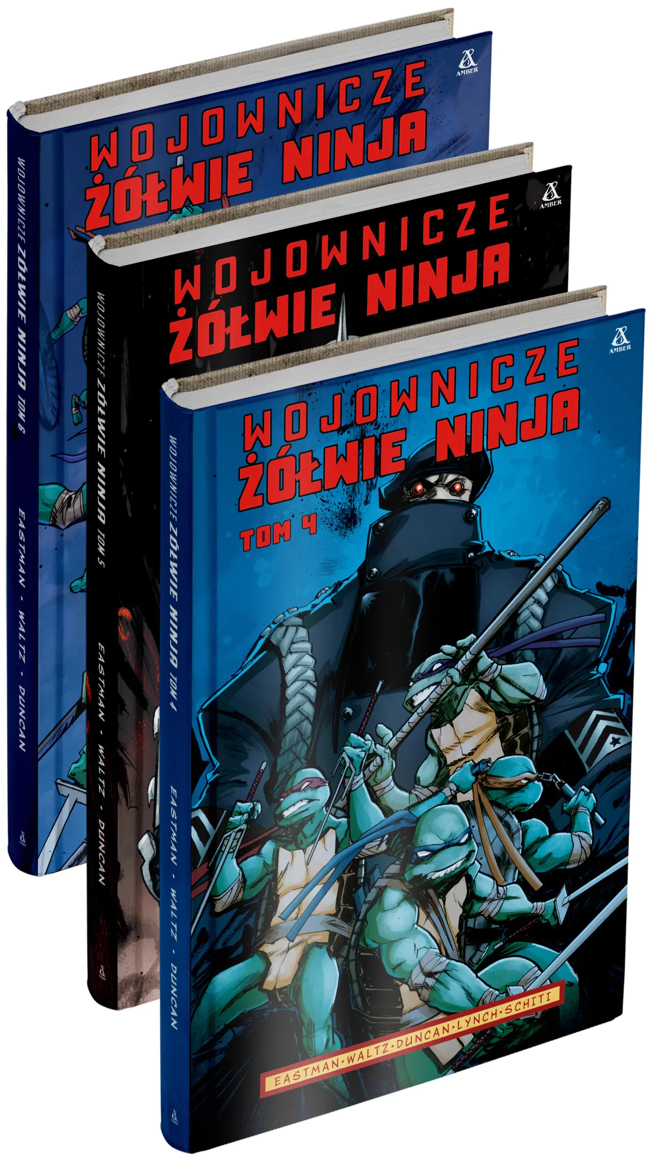 Książka - Pakiet: Wojownicze Żółwie Ninja. Tomy 4-6