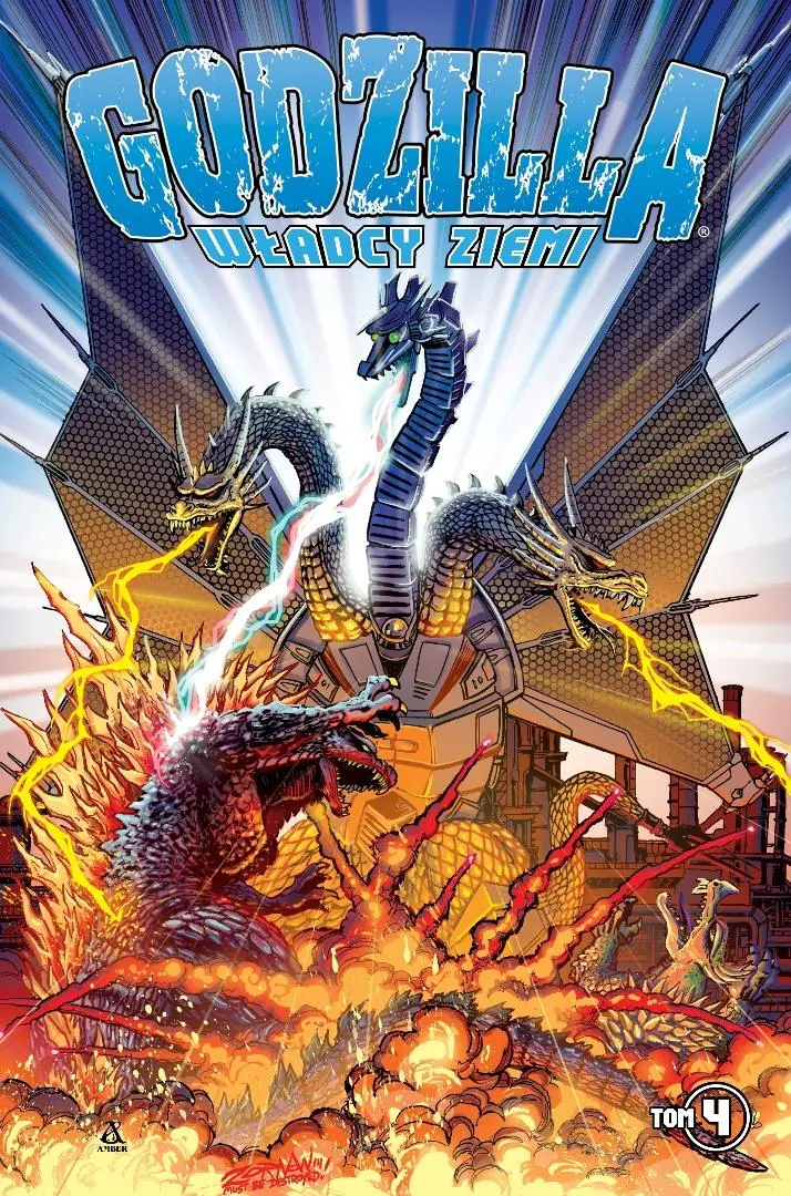 Książka - Godzilla. Władcy Ziemi. Tom 4