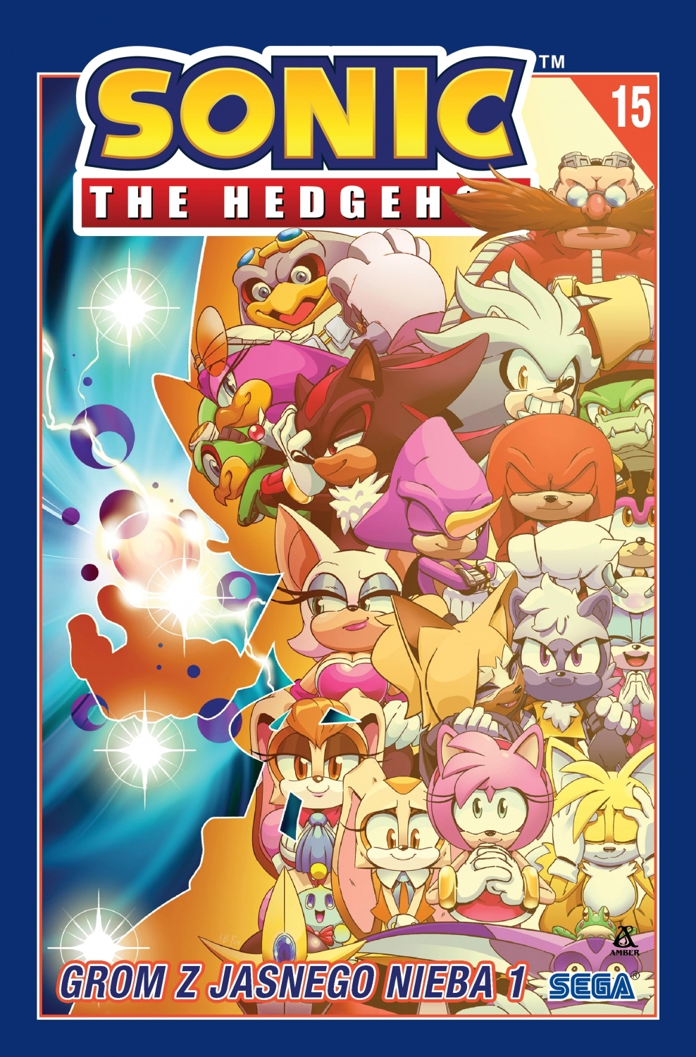 Książka - Gdzie jest Sonic? 1. Sonic the Hedgehog. Tom 15