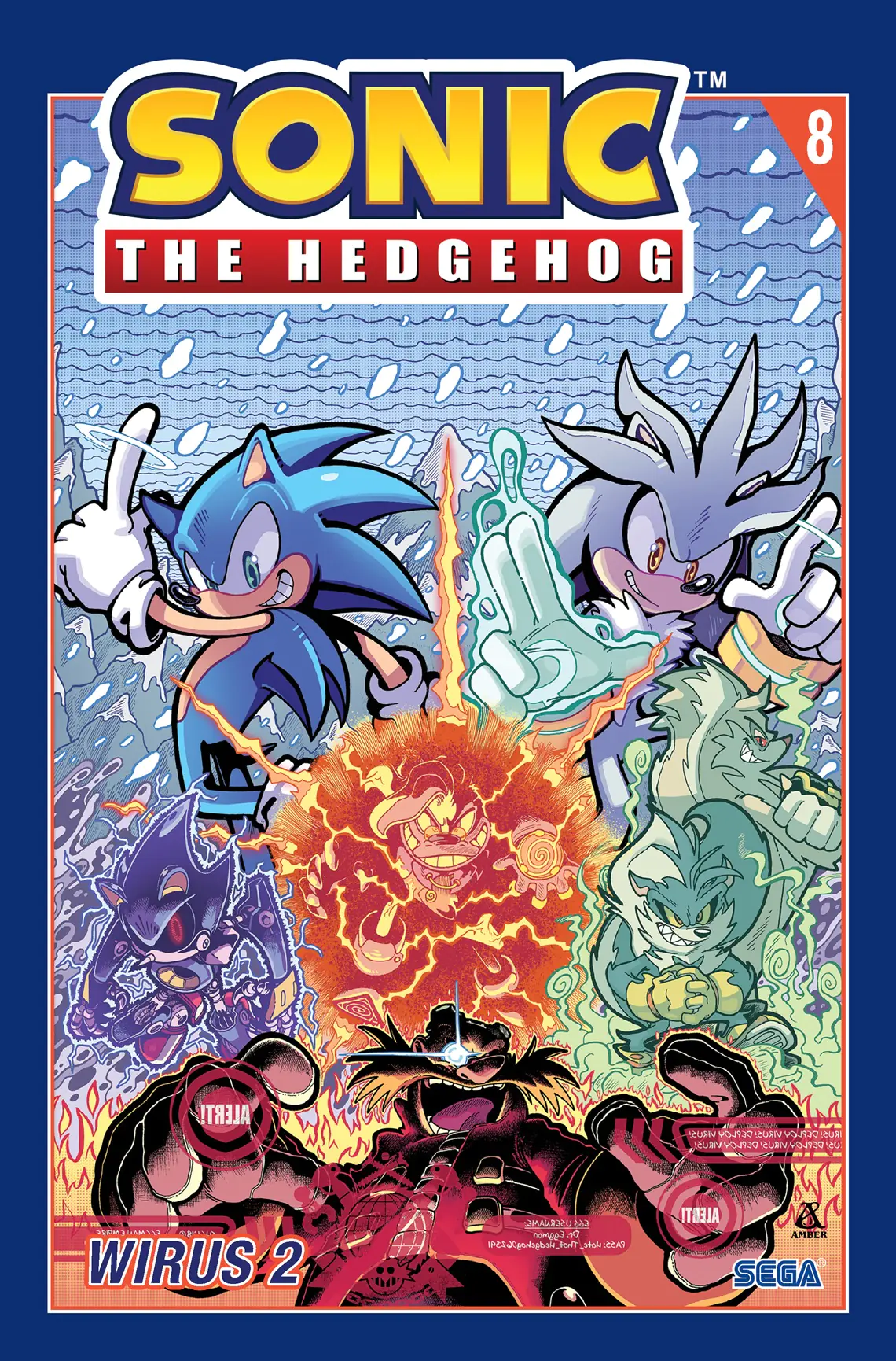 Książka - Wirus. Część 2. Sonic the Hedgehog. Tom 8