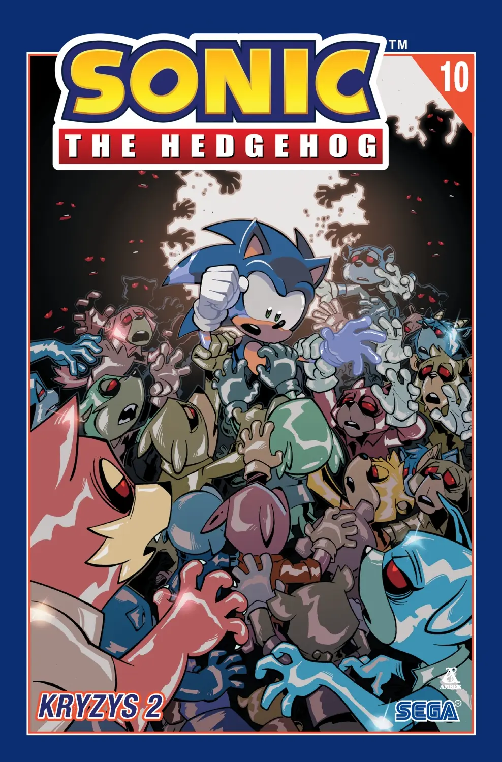 Książka - Kryzys. Część 2. Sonic the Hedgehog. Tom 10