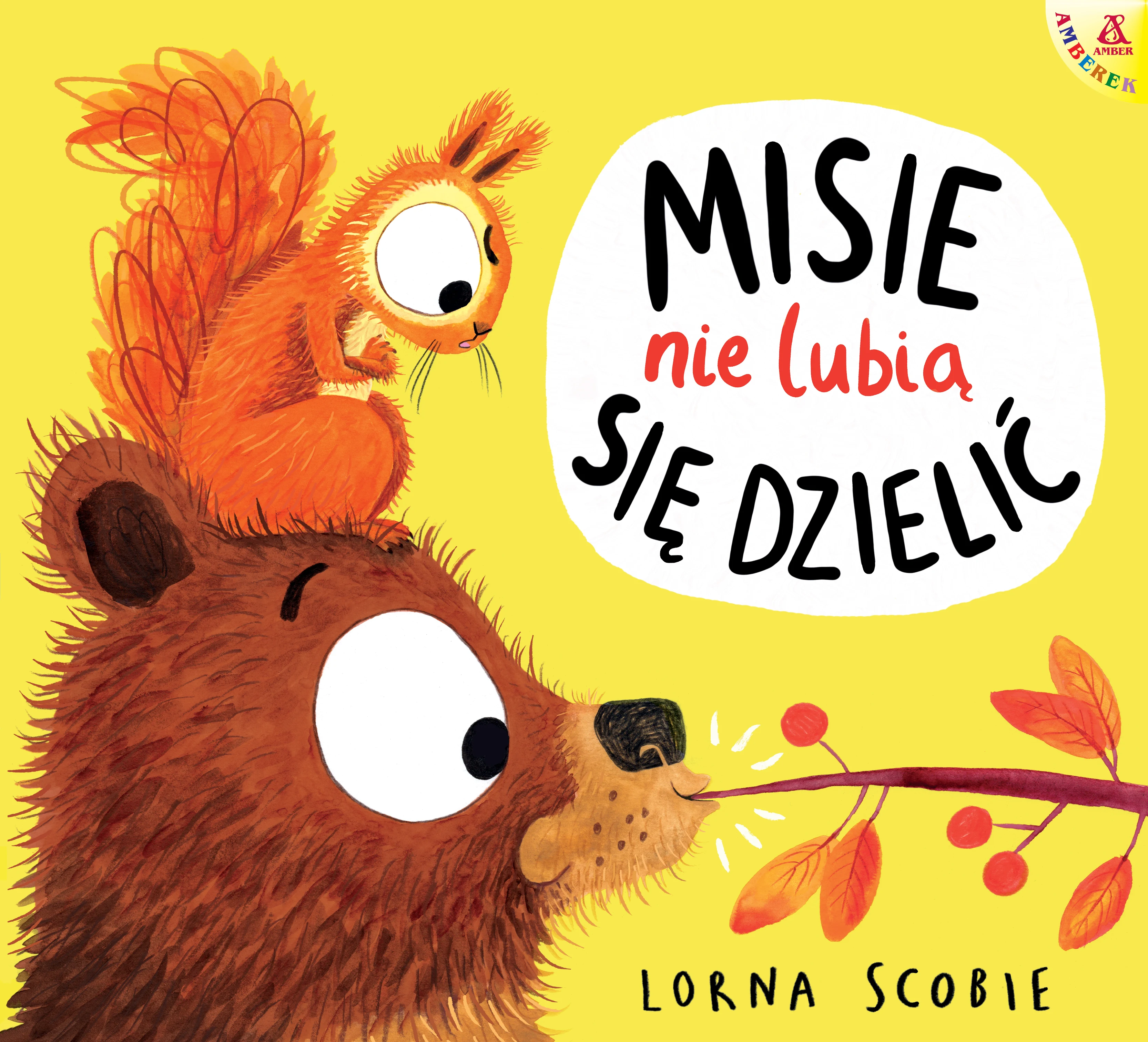 Książka - Misie nie lubią się dzielić