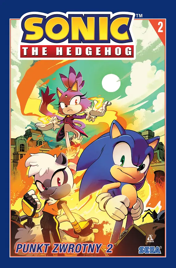 Książka - Sonic the Hedgehog 2. Punkt zwrotny 2