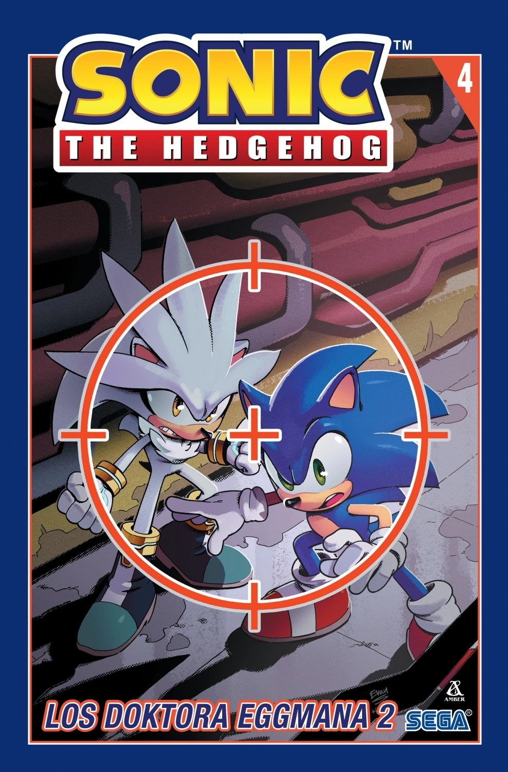 Książka - Los doktora Eggmana 2. Sonic the Hedgehog. Tom 4