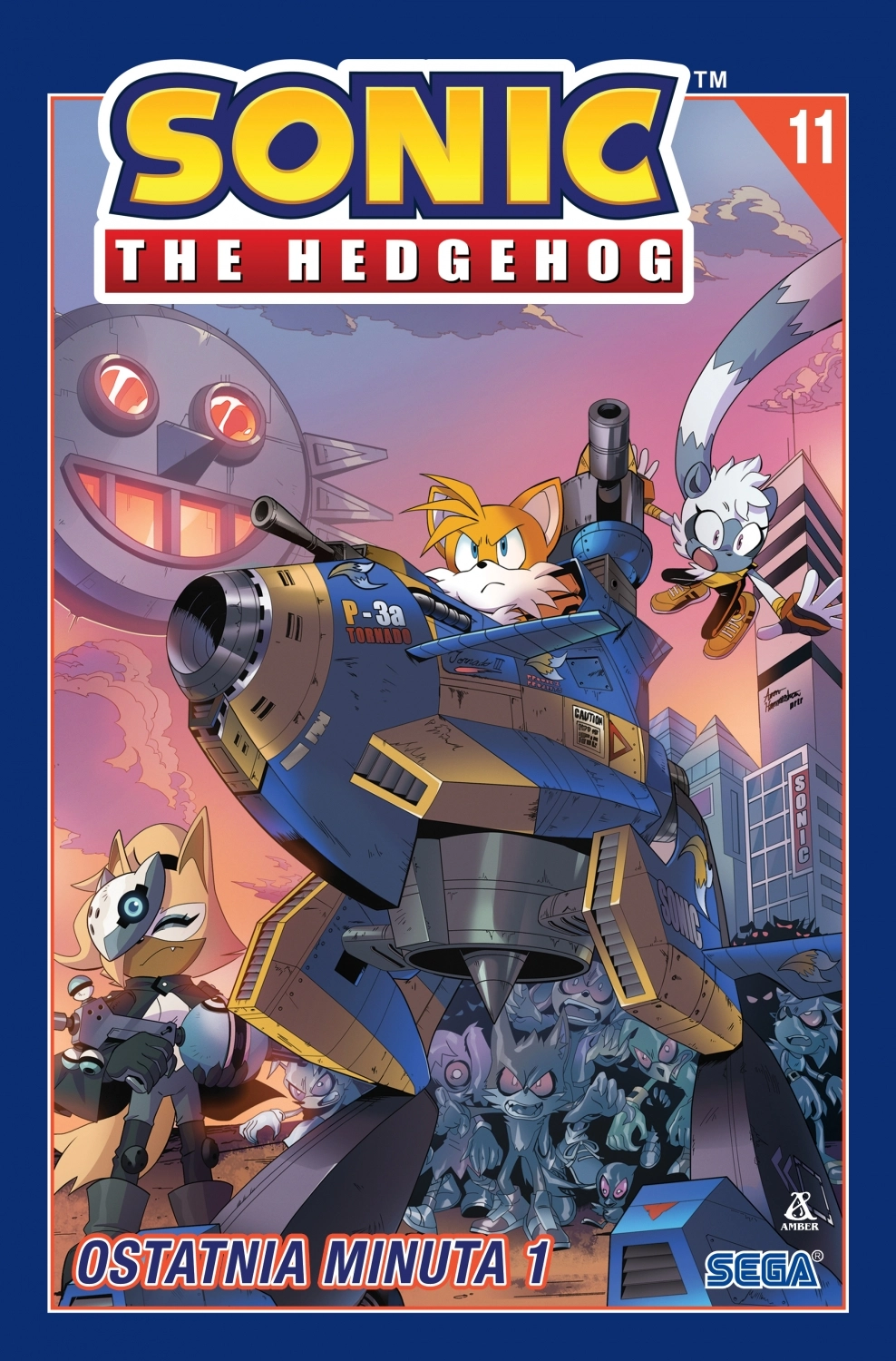Książka - Ostatnia minuta 1. Sonic the Hedgehog. Tom 11