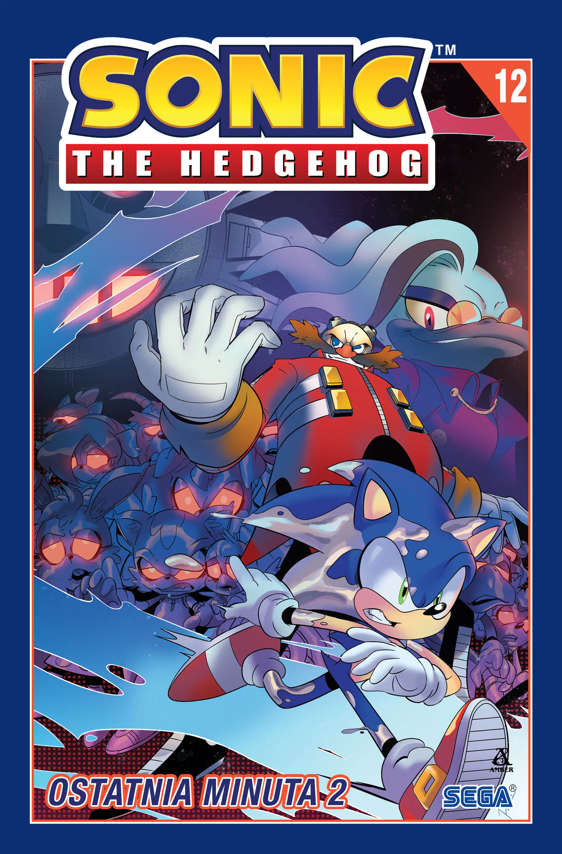 Książka - Sonic the Hedgehog 12. Ostatnia minuta 2