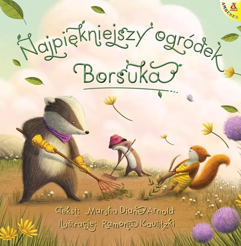 Książka - Najpiękniejszy ogródek Borsuka