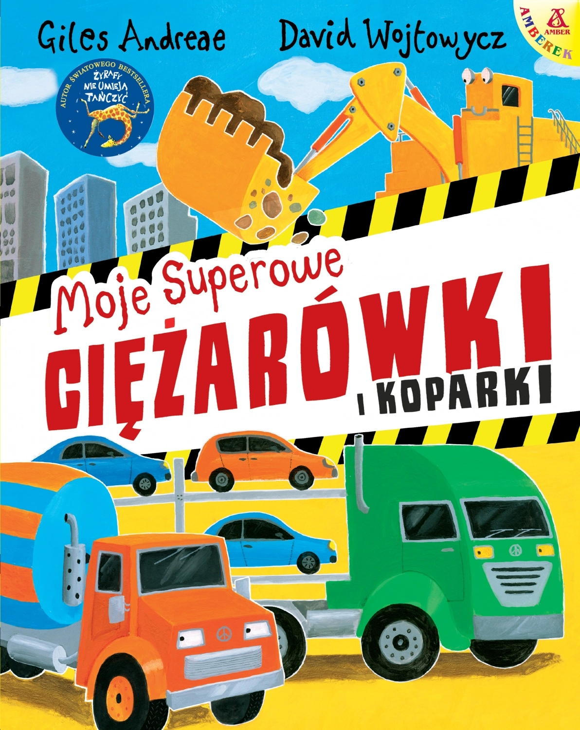 Książka - Moje superowe ciężarówki i koparki