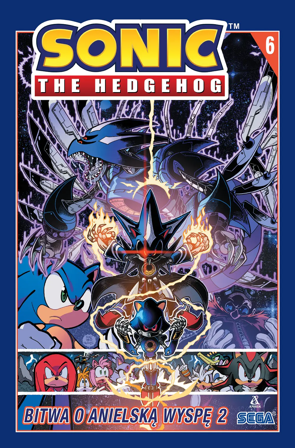 Książka - Sonic the Hedgehog 6. Bitwa o Anielską Wyspę 2