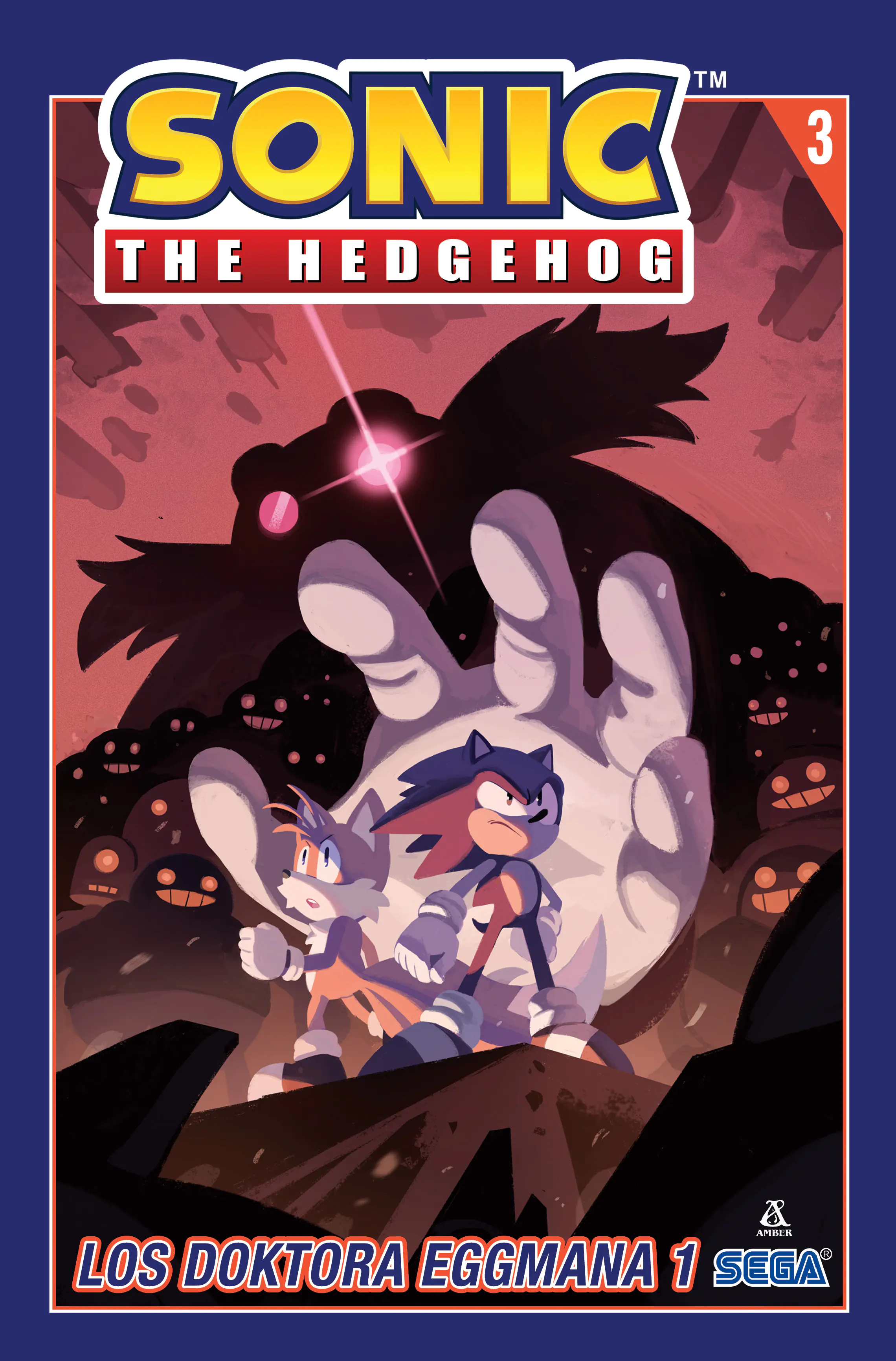Książka - Sonic the Hedgehog 3. Los doktora Eggmana 1