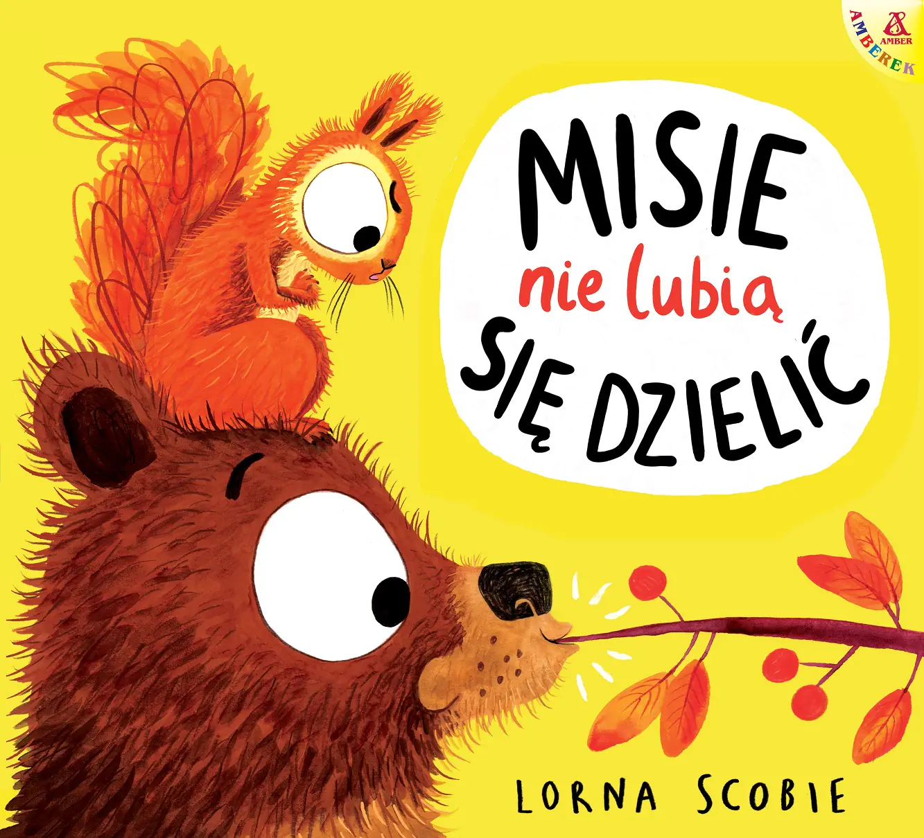 Książka - Misie nie lubią się dzielić