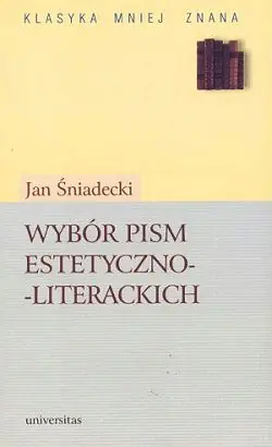 Książka - Wybór pism estetyczno-lit KMZ mk n