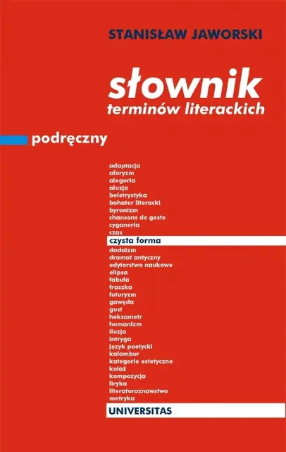 Podręczny słownik terminów literackich